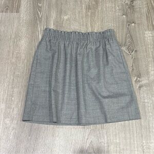 J Crew wool Gray Women's Skirt size 8